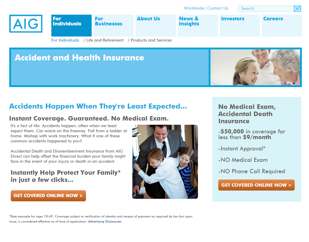 Free AIG Health Insurance Quote Insurance Reviews