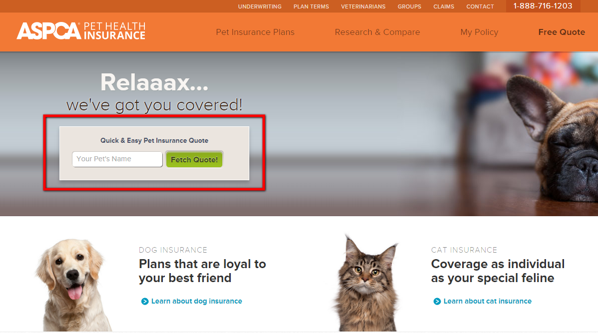 Free ASPCA Pet Health Insurance Quote Insurance Reviews