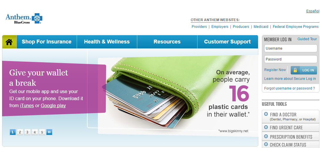 Anthem (Blue Cross Blue Shield) Health Insurance Login Make a Payment Insurance Reviews